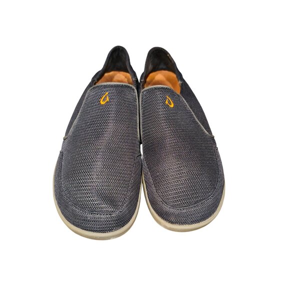 Olukai Noheah Mesh Slip On Shoes in Dark Shadow 9.5 Casual Comfort Cushion Beach - Picture 4 of 14